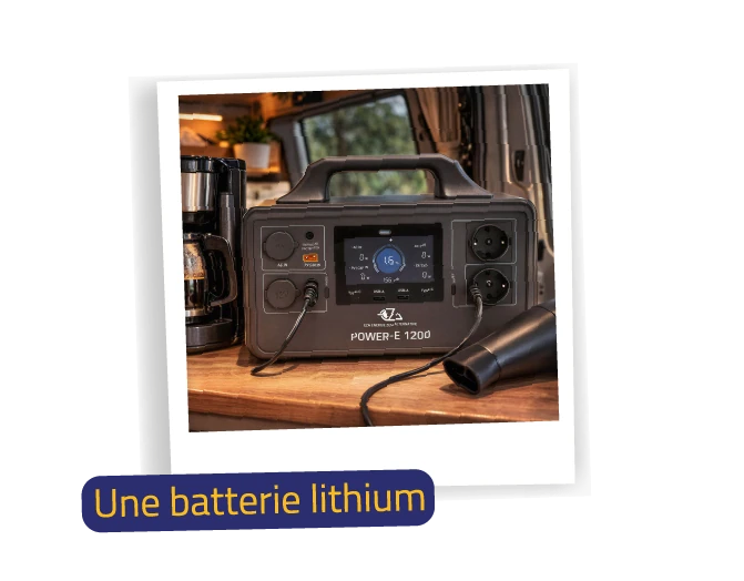 Lot du jeu concours : power-station batterie lithium nomade